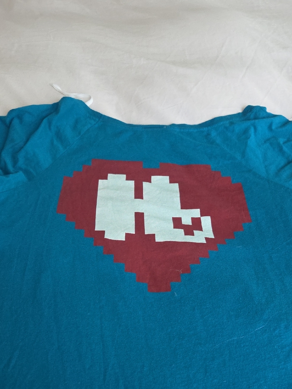 Harajuku Lovers, By Gwen Stefani Vitnage T . Teal Women Medium. Super Cute - Picture 3 of 8